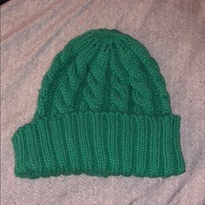 Green Beanie